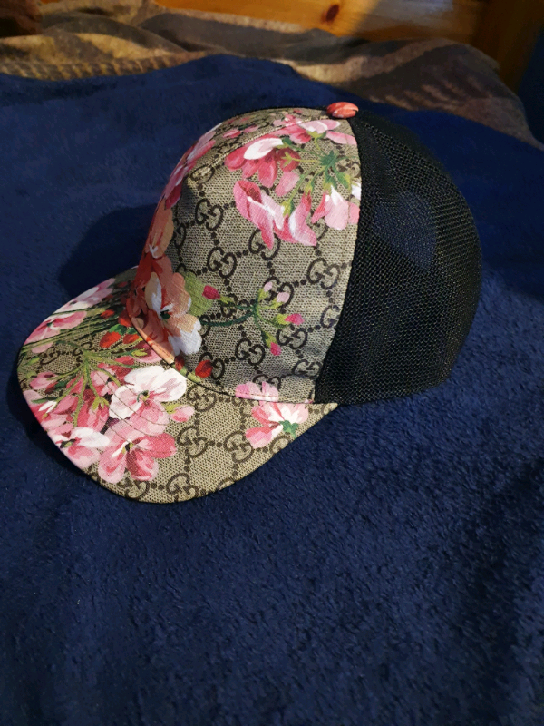gucci bloom baseball hat